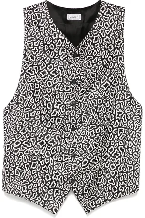 VERSACE Vest med dyretryk fra 1990