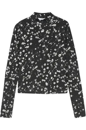 Calvin Klein T-shirt med blomstertryk