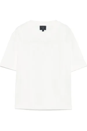 FAY T-shirt med logomærke