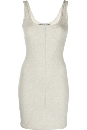 Alexander Wang Kort faconsyet kjole med U-hals