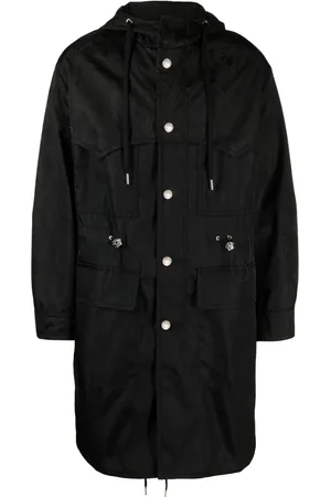 VERSACE Barocco Silhouette parka-frakke i jacquard