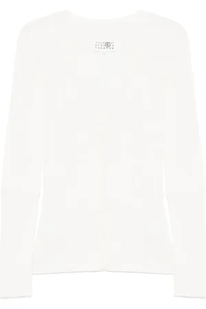 Maison Margiela Cardigan med V-hals