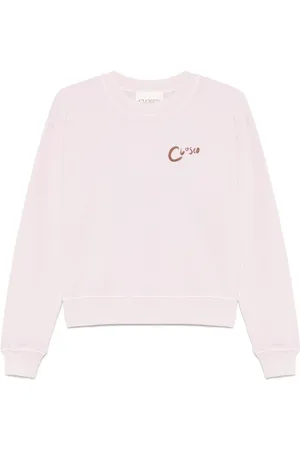 Closed Sweatshirt med broderet logo