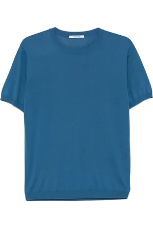 KANGRA CASHMERE Fintribbet T-shirt