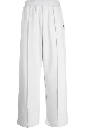 Izzue Joggingbukser med mélange-effekt og brede ben