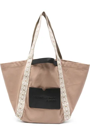 Coccinelle C-Bounce tote i lærred