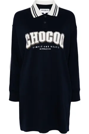 Chocoolate Sweatshirtkjole med logotryk