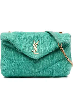 Saint Laurent Toy Canvas Loulou Puffer crossbody-taske fra 2021