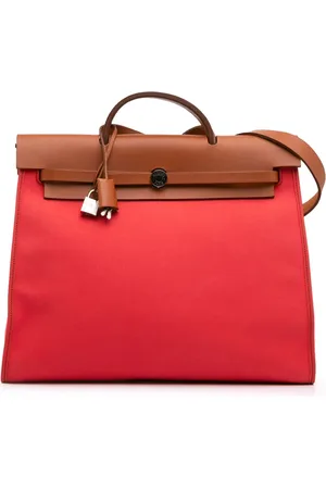 Hermès Toile Herbag Zip 39 satchel-taske fra 2011