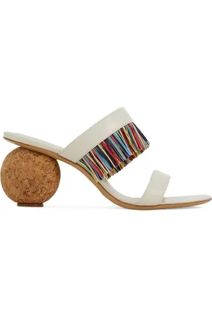 Salvatore Ferragamo 75 mm sandaler med frynser