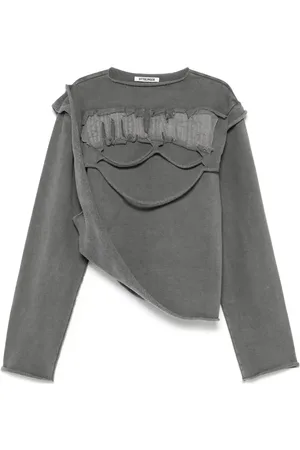 OTTOLINGER Draperet sweatshirt med slitageeffekt