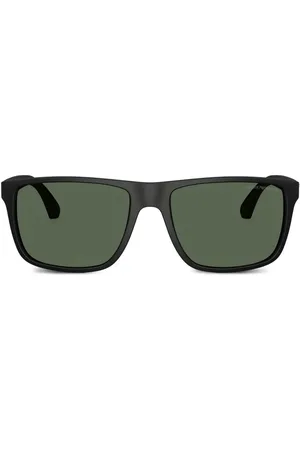 Emporio Armani Solbriller med firkantet stel