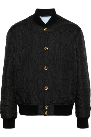 VERSACE Barocco-quiltet bomberjakke