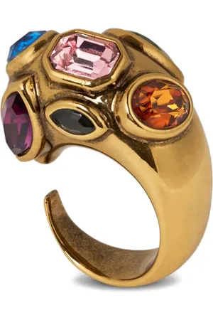 Etro Ring med krystaludsmykning
