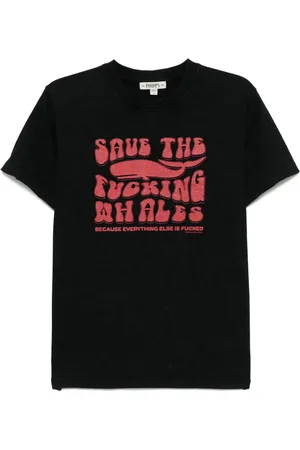 Stain Shade T-shirt med grafiskt tryck