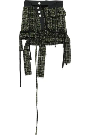 OTTOLINGER Dekonstrueret kort nederdel i tweed