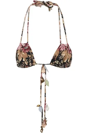 Chloé Bikinitop med rose-tryk
