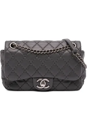 CHANEL Quiltet Single Flap skuldertaske i lammeskind fra 2015-2016