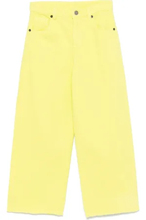 DOUUOD KIDS Jeans med logomærke