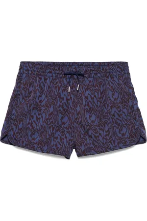CDLP Badeshorts med abstrakt tryk