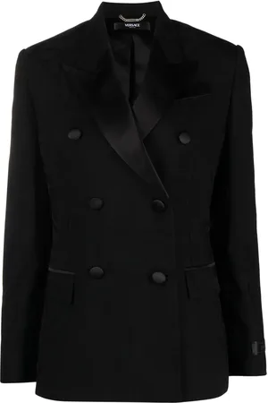 VERSACE Dobbeltradet Barocco blazer i jacquard