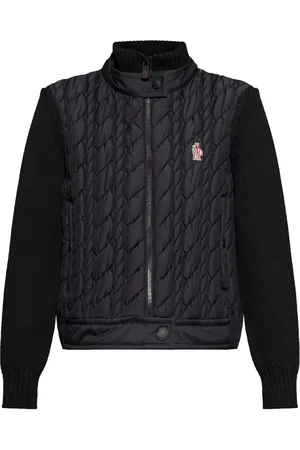 Moncler Skijakke i uld med lynlås