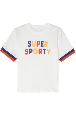 Mini Rodini Super Sporty T-shirt i økologisk bomuld