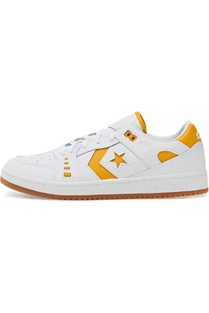 Converse Hvide sneakers i læder