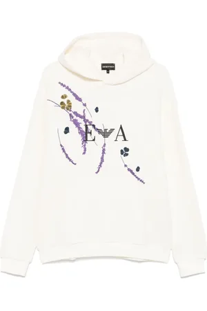 Emporio Armani Hættetrøje med broderet logo