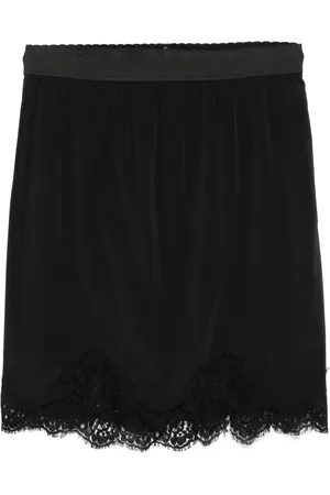 Dolce & Gabbana Midi nederdel med blondekant fra 00