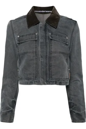 Alexander Wang Cropped Shrunken jakke