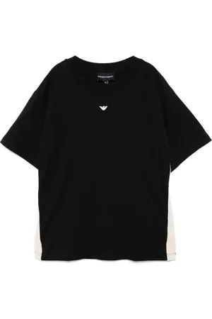 Emporio Armani T-shirt med logobroderi