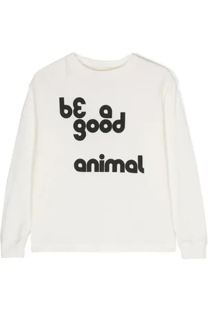 The Animals Observatory T-shirt i jersey med logotryk