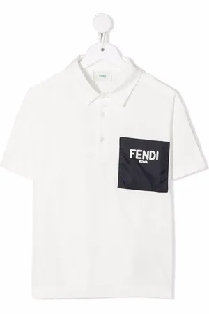 Fendi Polo med logotryk