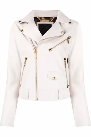 Philipp Plein Bikerjakke med nitter