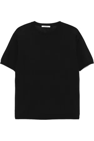 KANGRA CASHMERE Fintribbet T-shirt