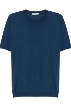KANGRA CASHMERE Fintribbet T-shirt