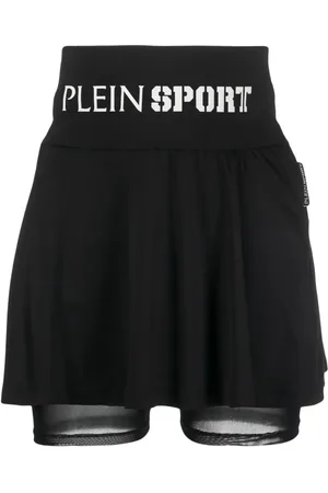 Philipp Plein Tennis-nederdel med baroktryk
