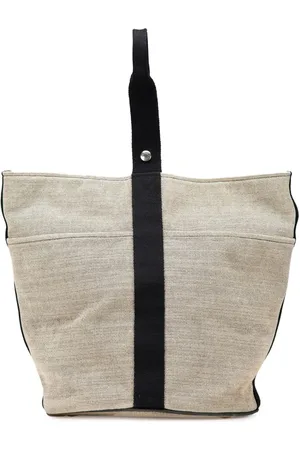 Hermès Toile Saxo GM bucket-taske fra 1990-2010