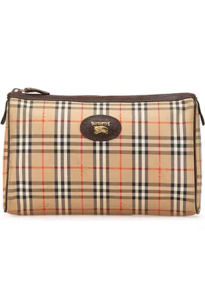 Burberry Clutch i Haymarket-ternet kanvas fra det 20. århundrede