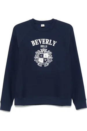 Sporty & Rich Sweatshirt med Beverly Hills-våbenskjold