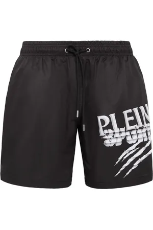 Philipp Plein Badeshorts med logotryk