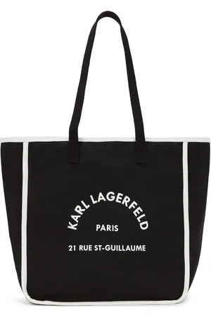 Karl Lagerfeld Tote med logotryk