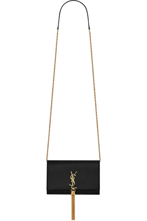 Saint Laurent Kate crossbody-taske med kvast-udsmykning