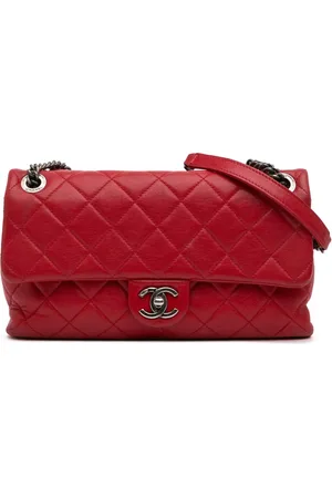 CHANEL Quiltet Rocks Flap skuldertaske i lammeskind fra 2014-2015