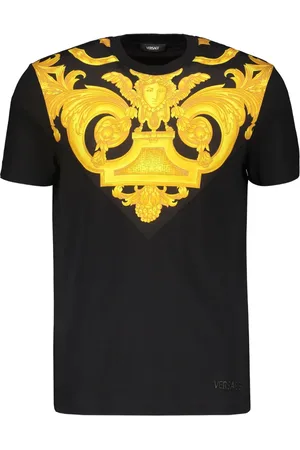 VERSACE T-shirt med baroktryk