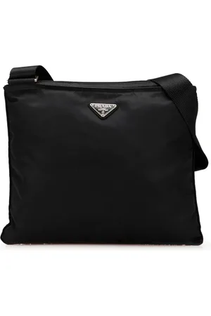 Prada Tessuto Zip Top crossbody-taske fra 2000-2013