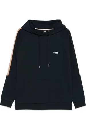 HUGO BOSS Hættetrøje med broderet logo