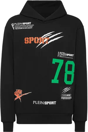 Philipp Plein Hættetrøje i fleece med logobogstaver