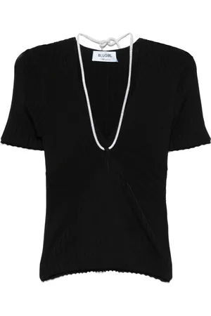 Blugirl Ribstrikket top